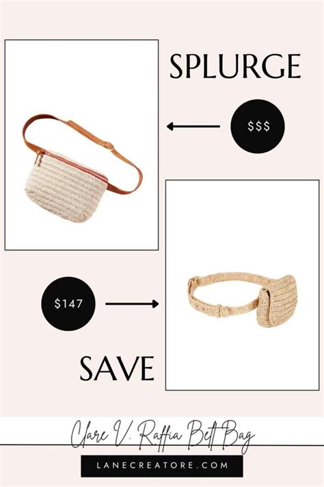 clare v checkered bag dupe|clare v belt dupe.